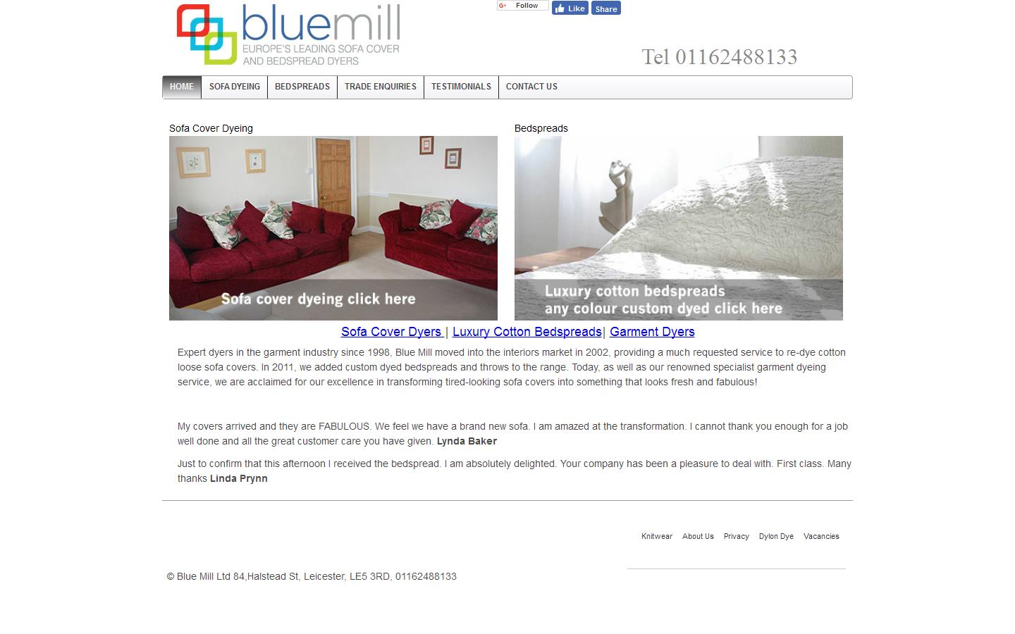 Blue Mill Website