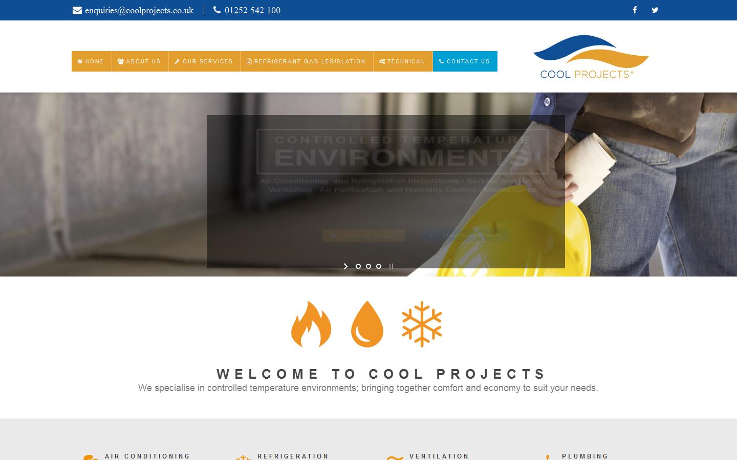 Cool Projects Ltd Website