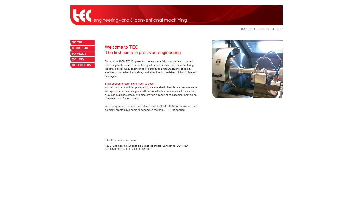 T E C Engineering Website