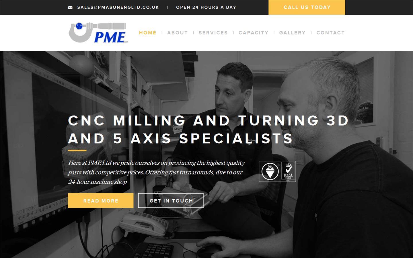 P Mason Engineering Ltd Website