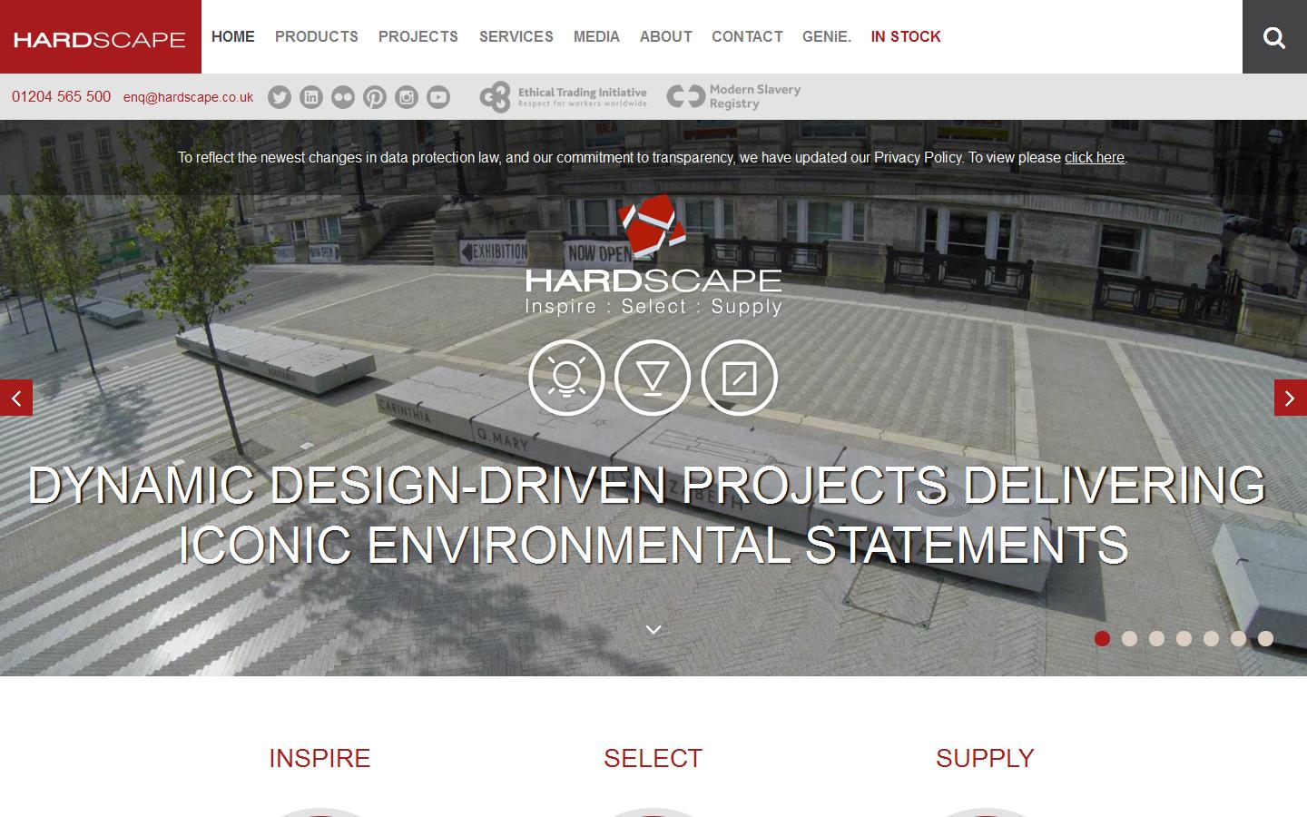 Hardscape Website
