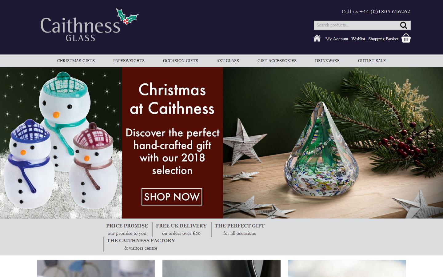 Caithness Glass Ltd Website