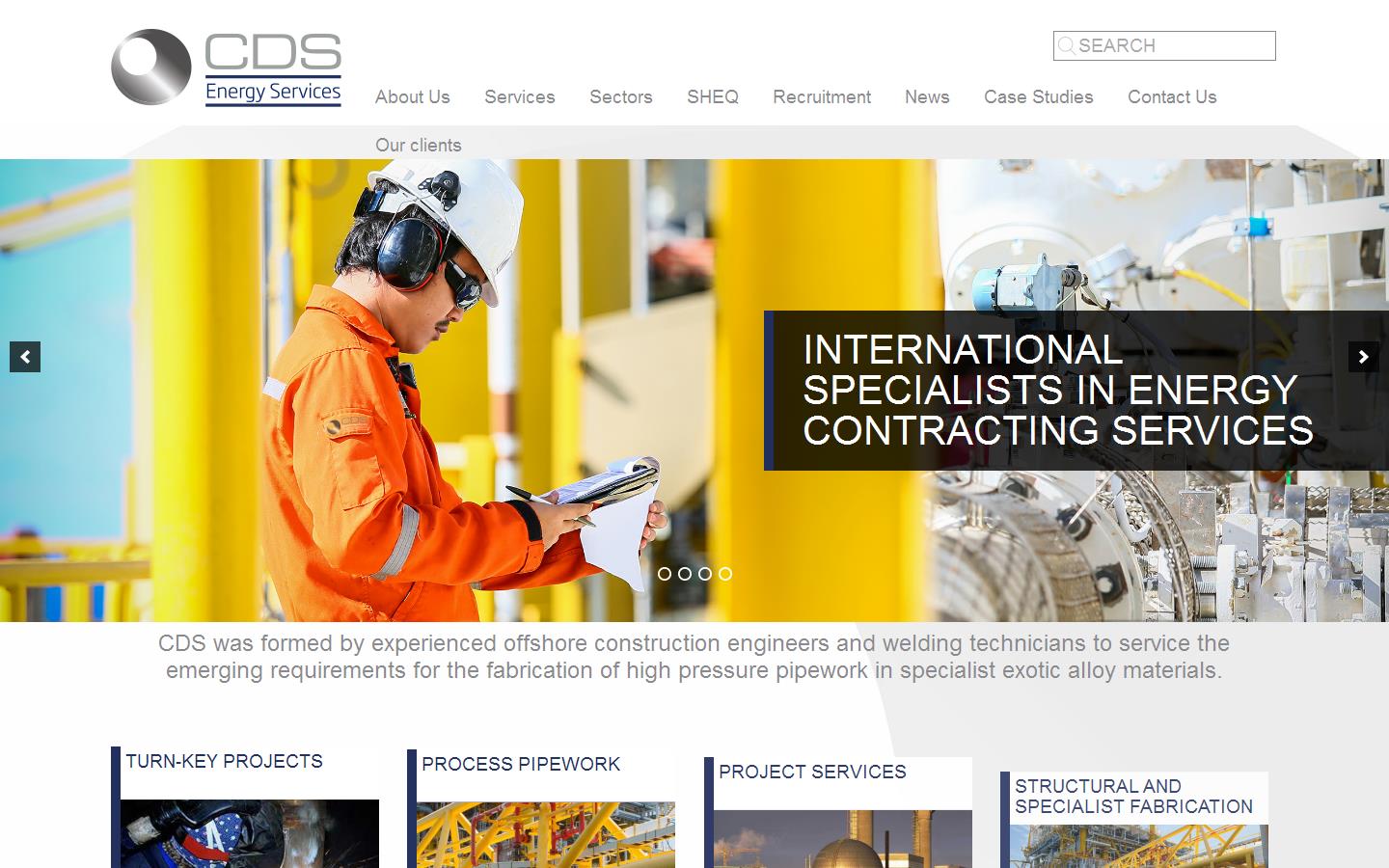 C D S Energy Services Website