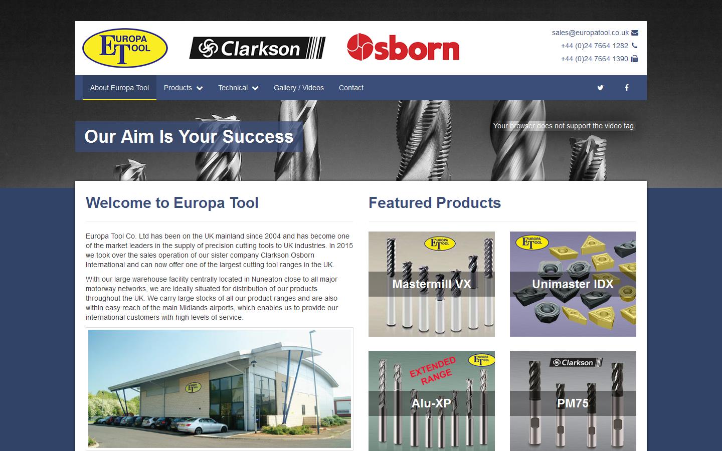 Europa Tool Website