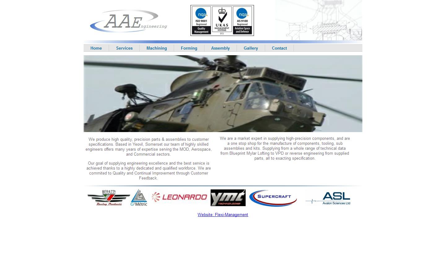 A A Engineering Website