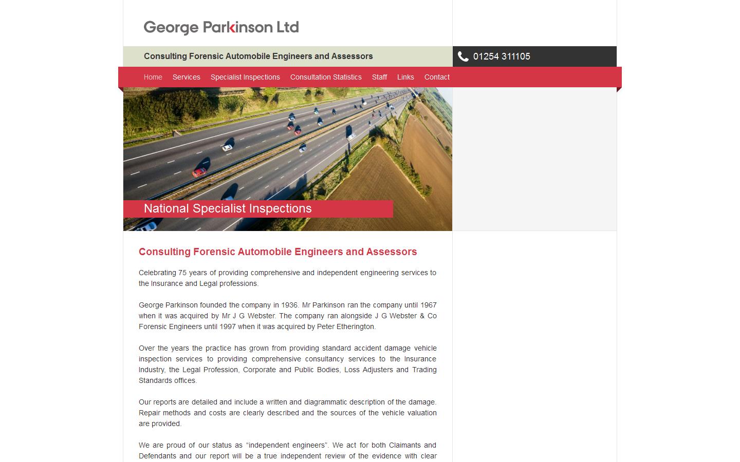 George Parkinson Website