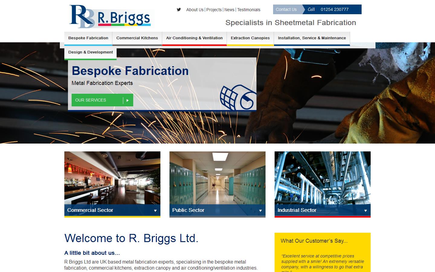 R Briggs Website