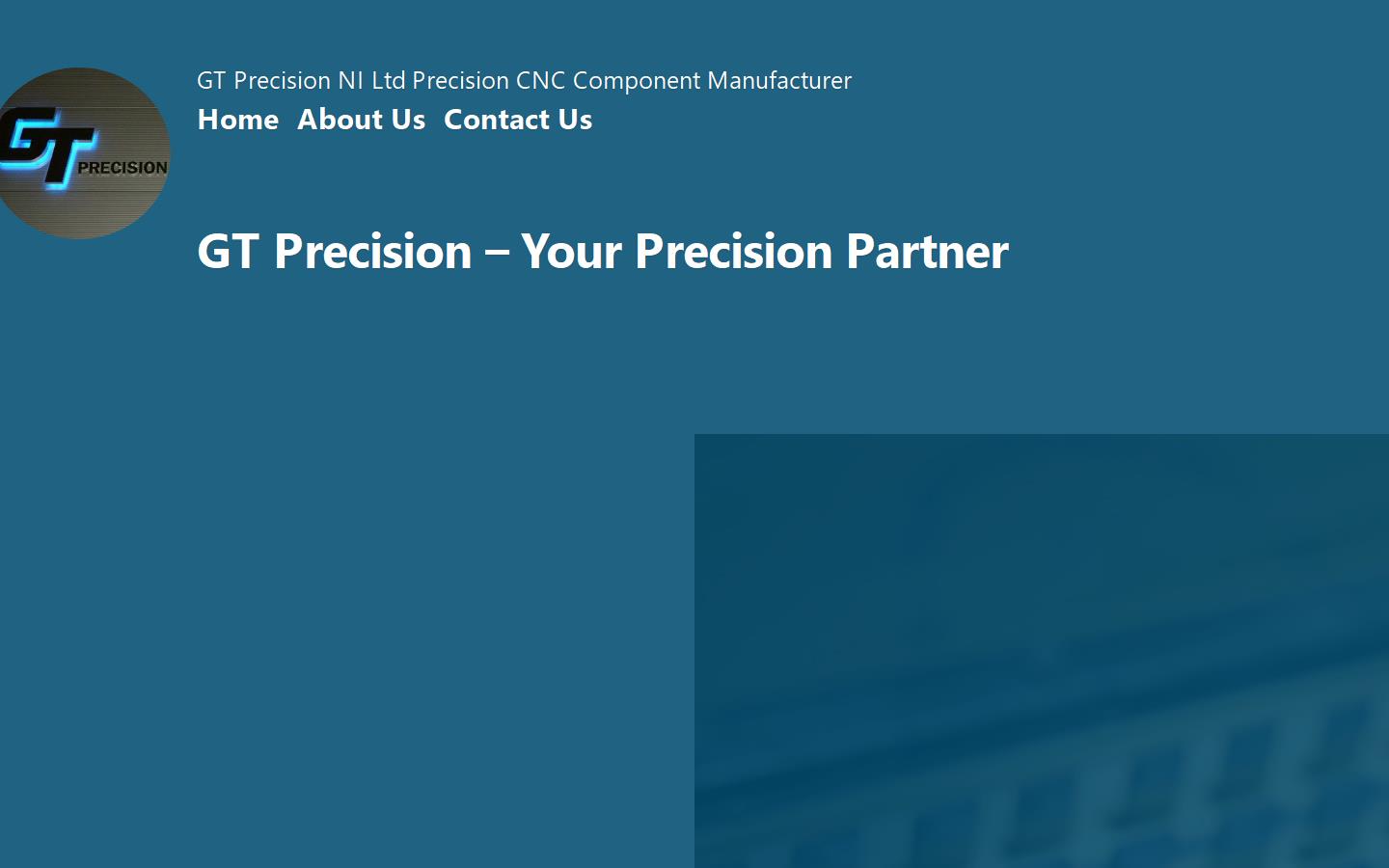 GT Precision NI Ltd Website