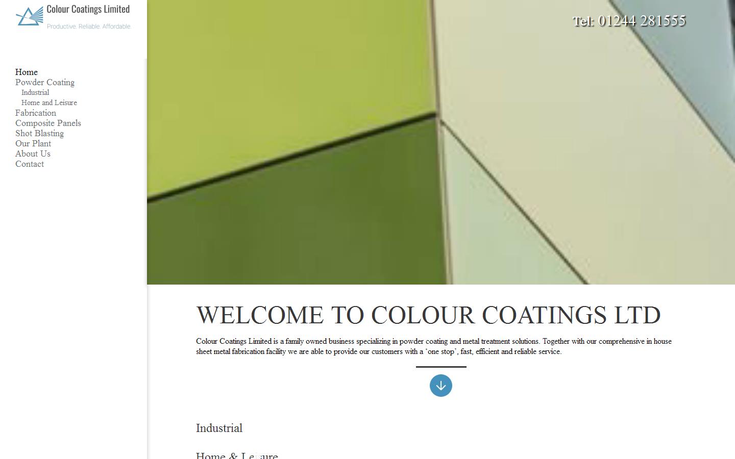 Colour Coatings Website