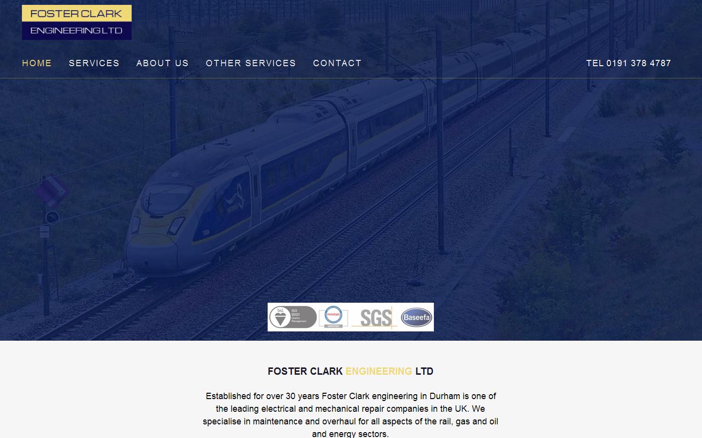 Foster Clark Engineering Ltd Website