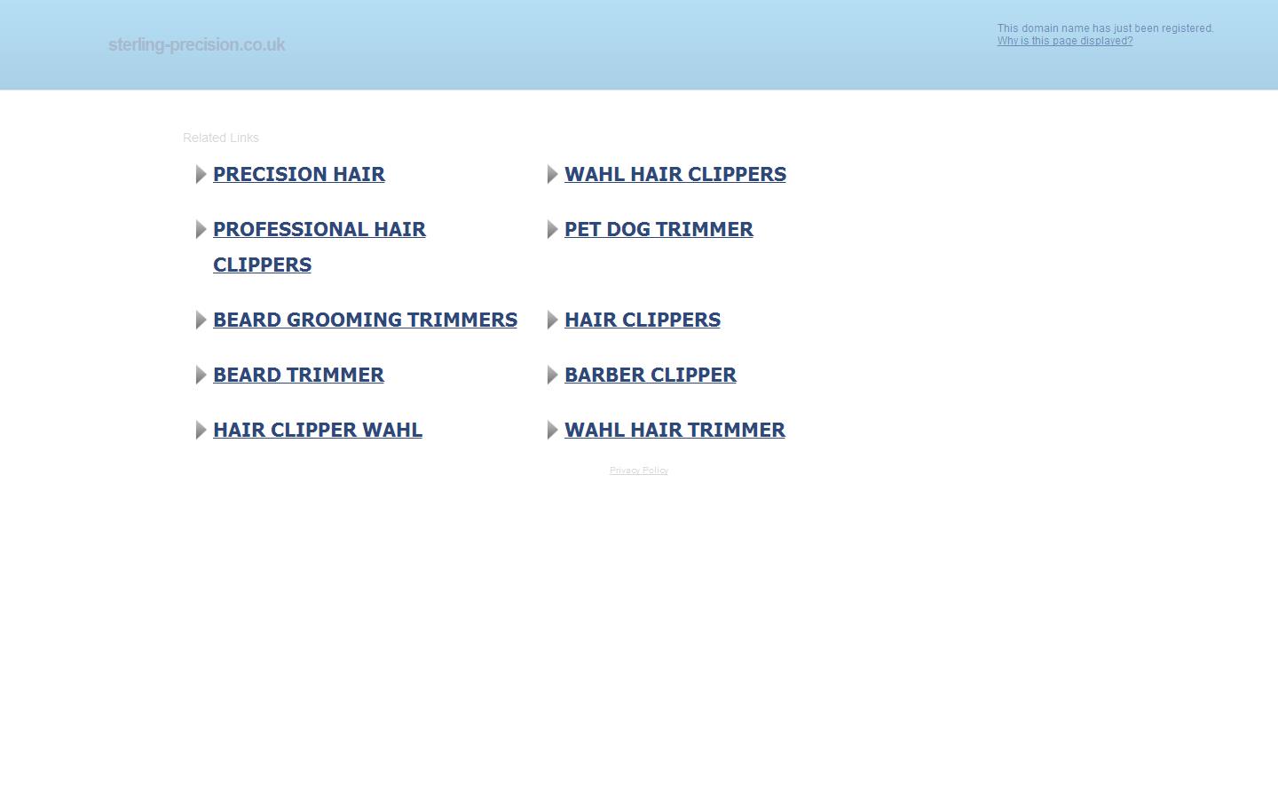 Sterling Precision Engineering Services Ltd Website