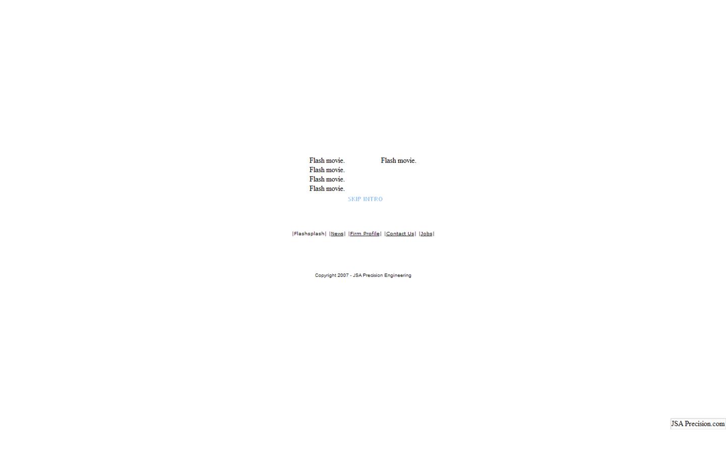 J S A Precision Engineering Website