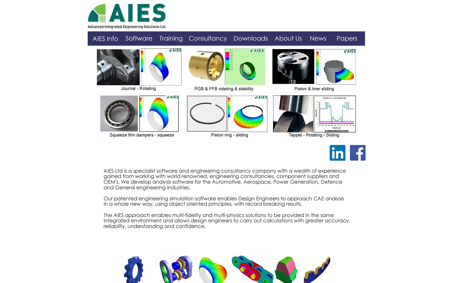 Advanced Integrated Engineering Solutions Ltd Website