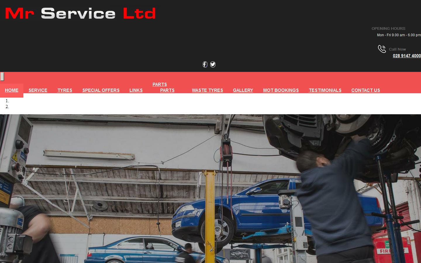 Mr Service Website