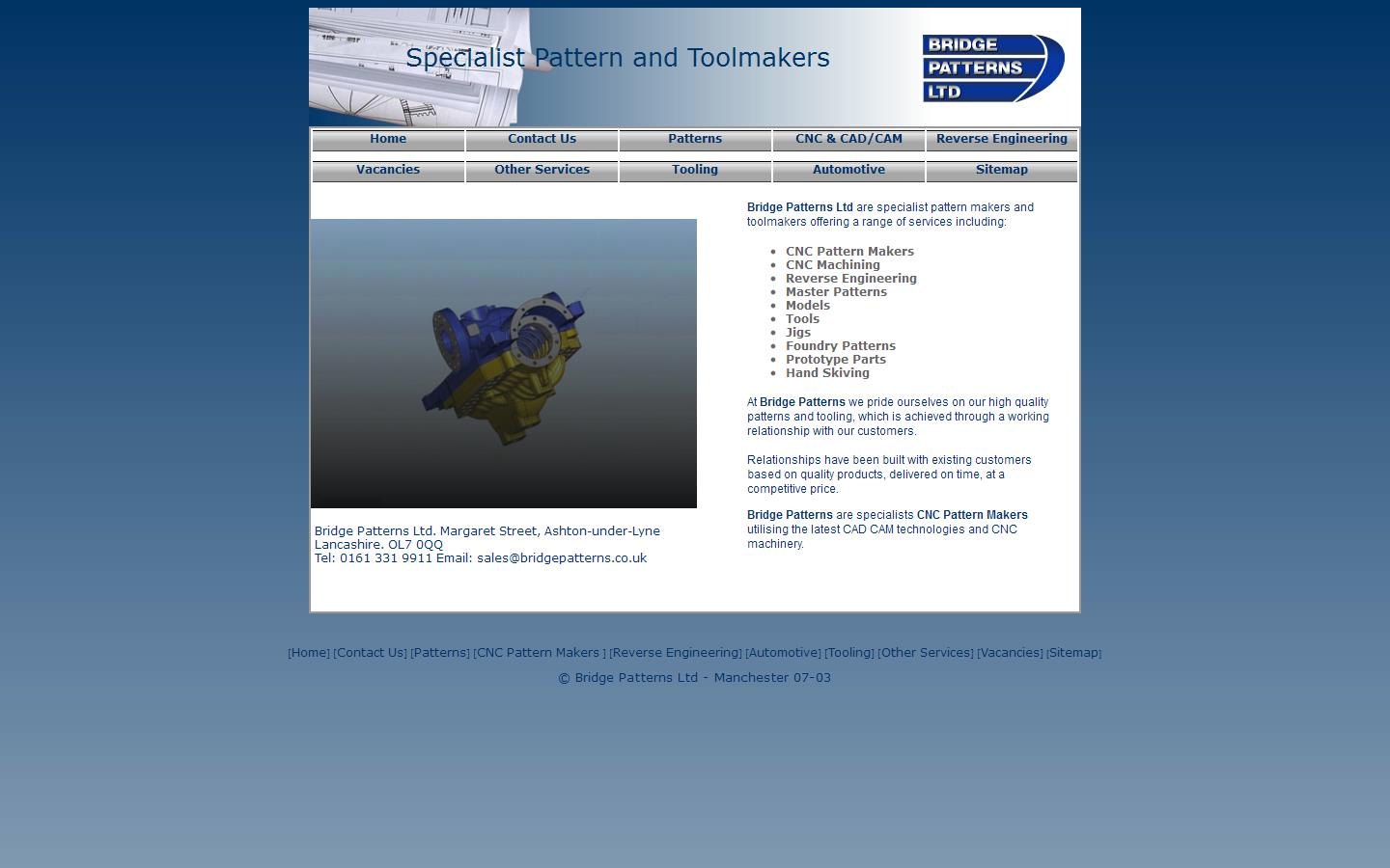 Bridge Patterns Ltd Website