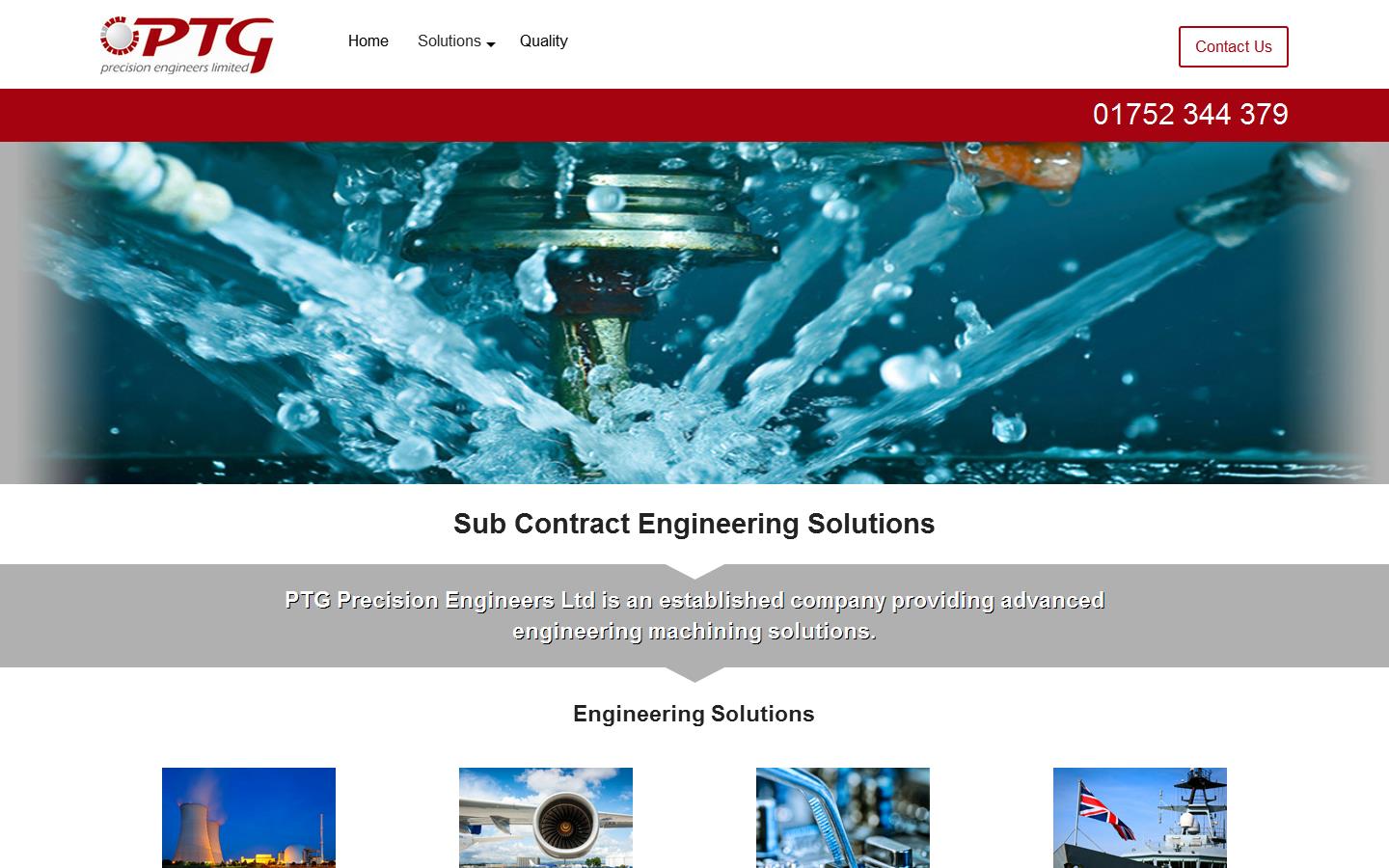 P T G Engineers Website