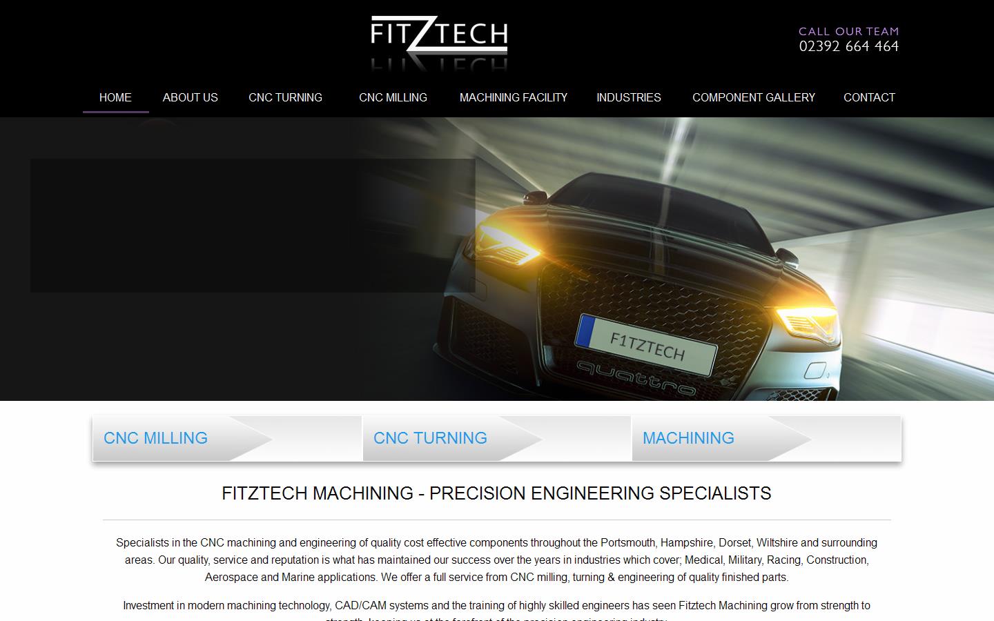 Fitz Tech Machining Ltd Website