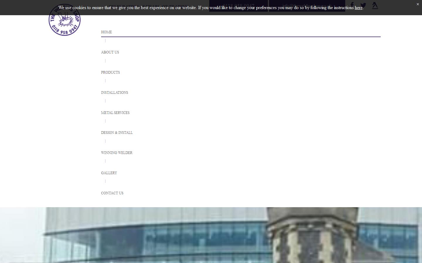 The Welding Shop Ltd Website