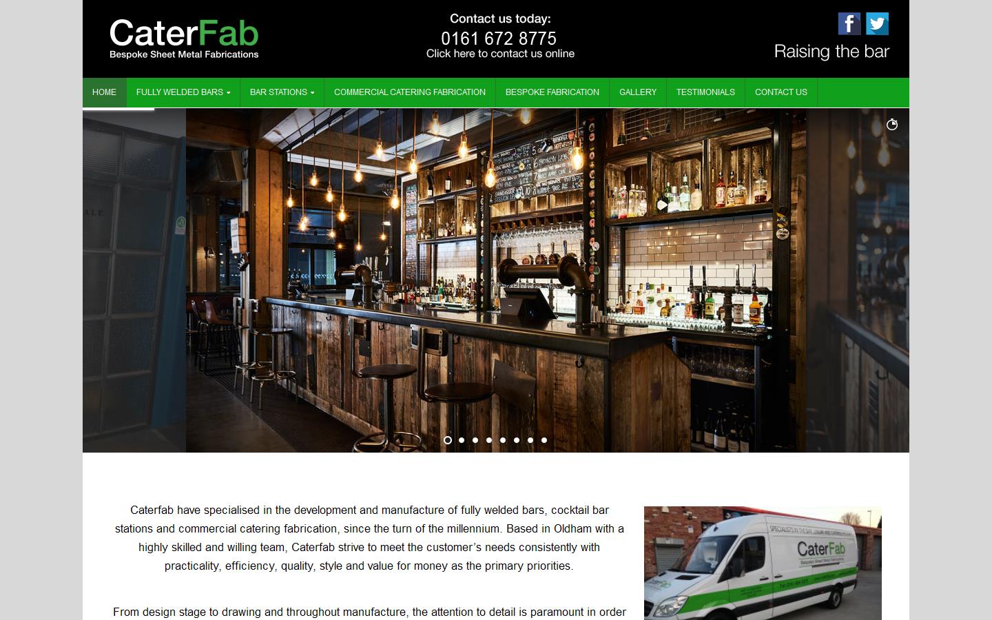Caterfab Website