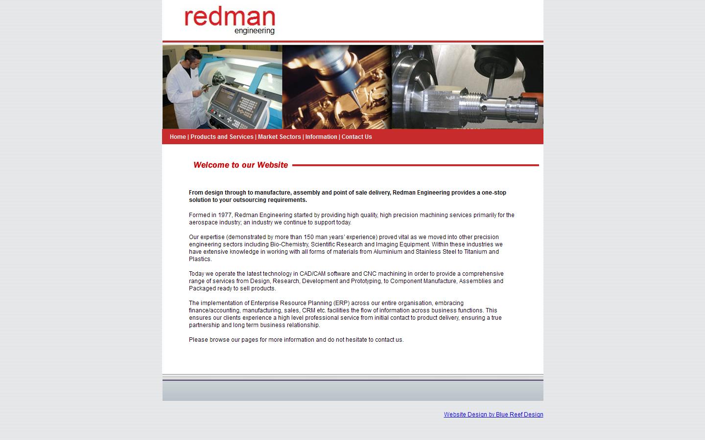Redman Engineering Website
