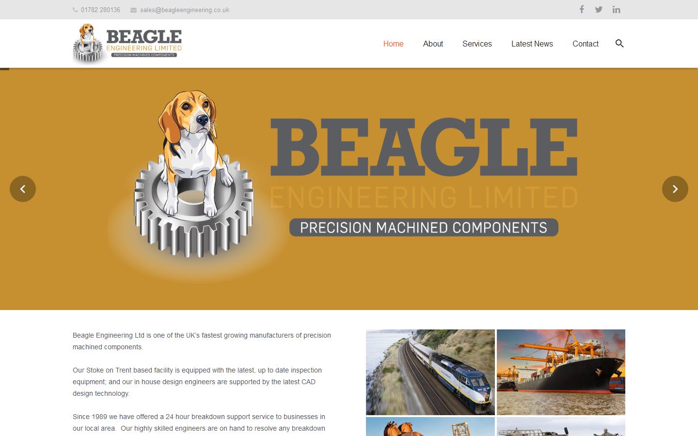 Beagle Engineering Website