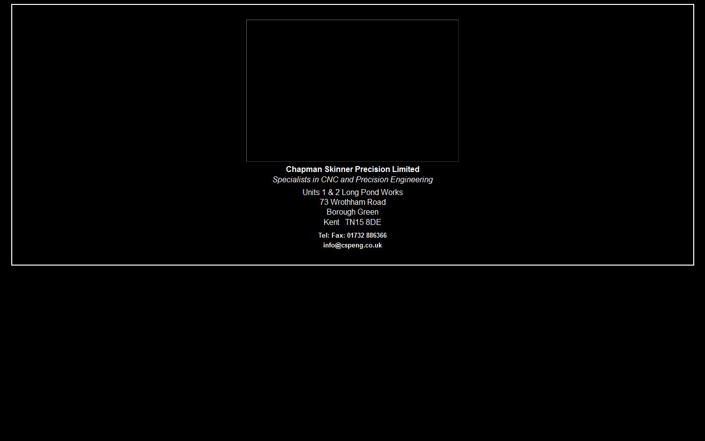 Chapman Skinner Precision Ltd Website