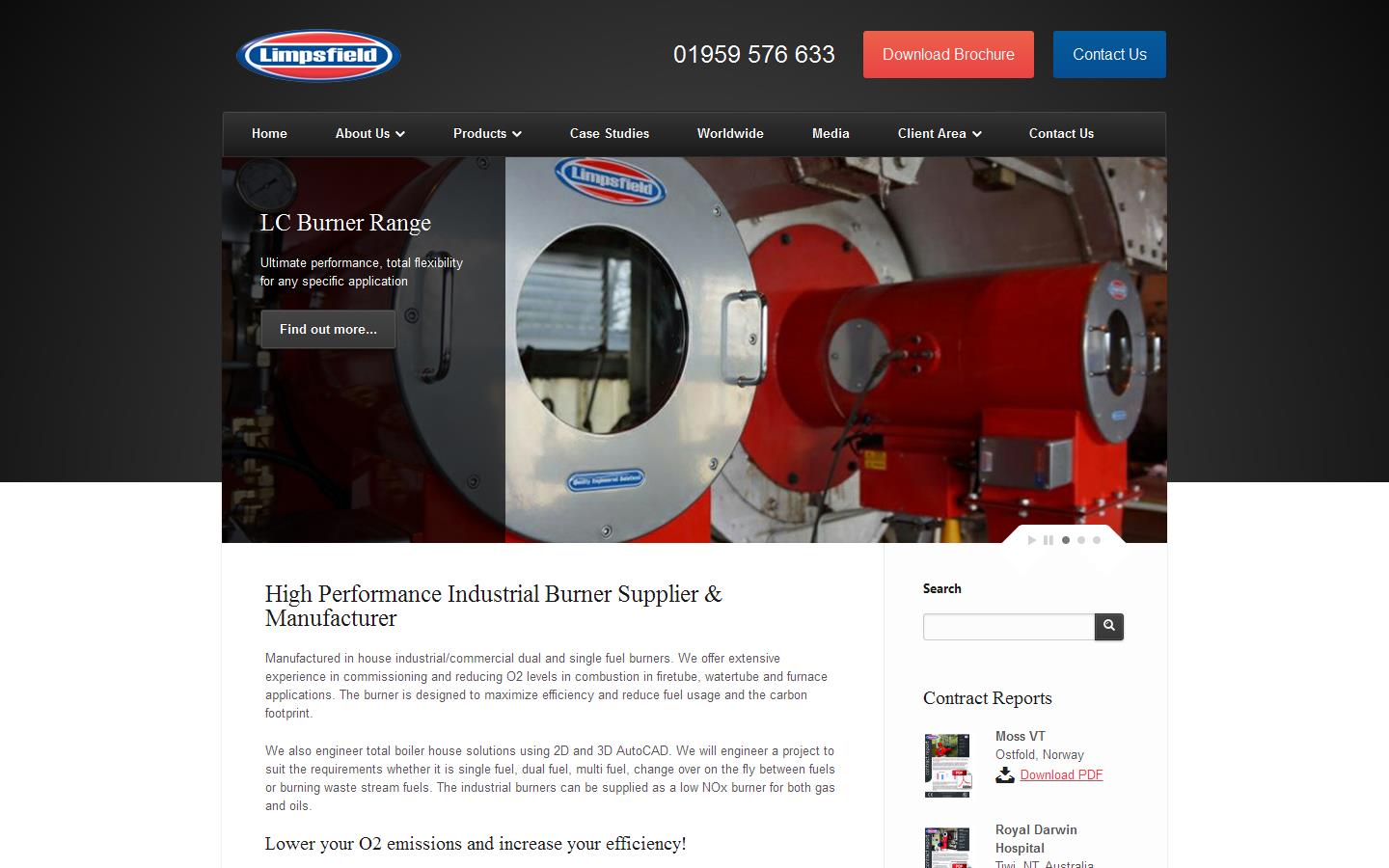 Limpsfield Combustion Website