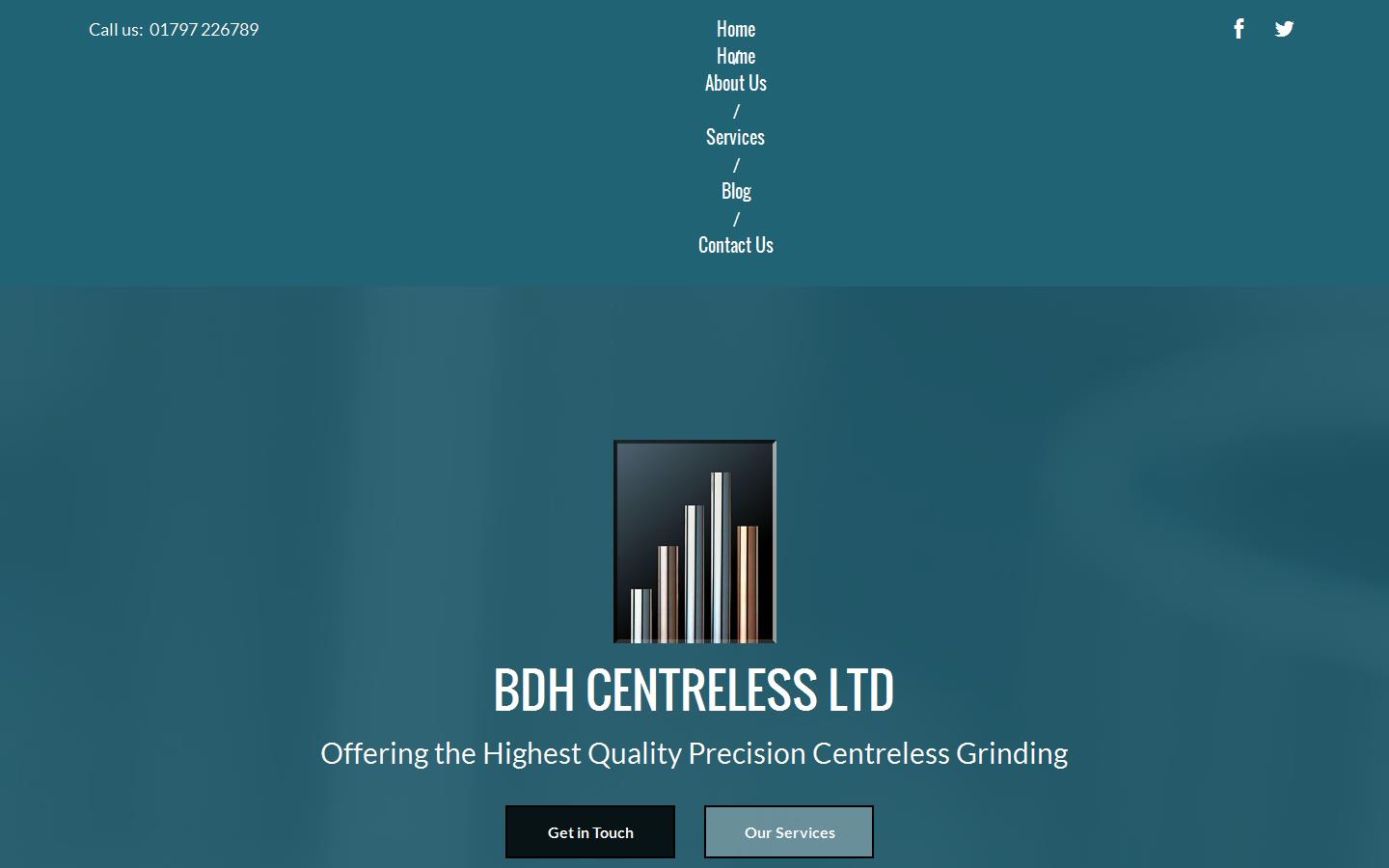 B D H Centreless Ltd Website