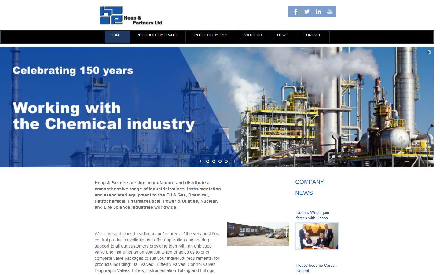 Heap & Partners Website