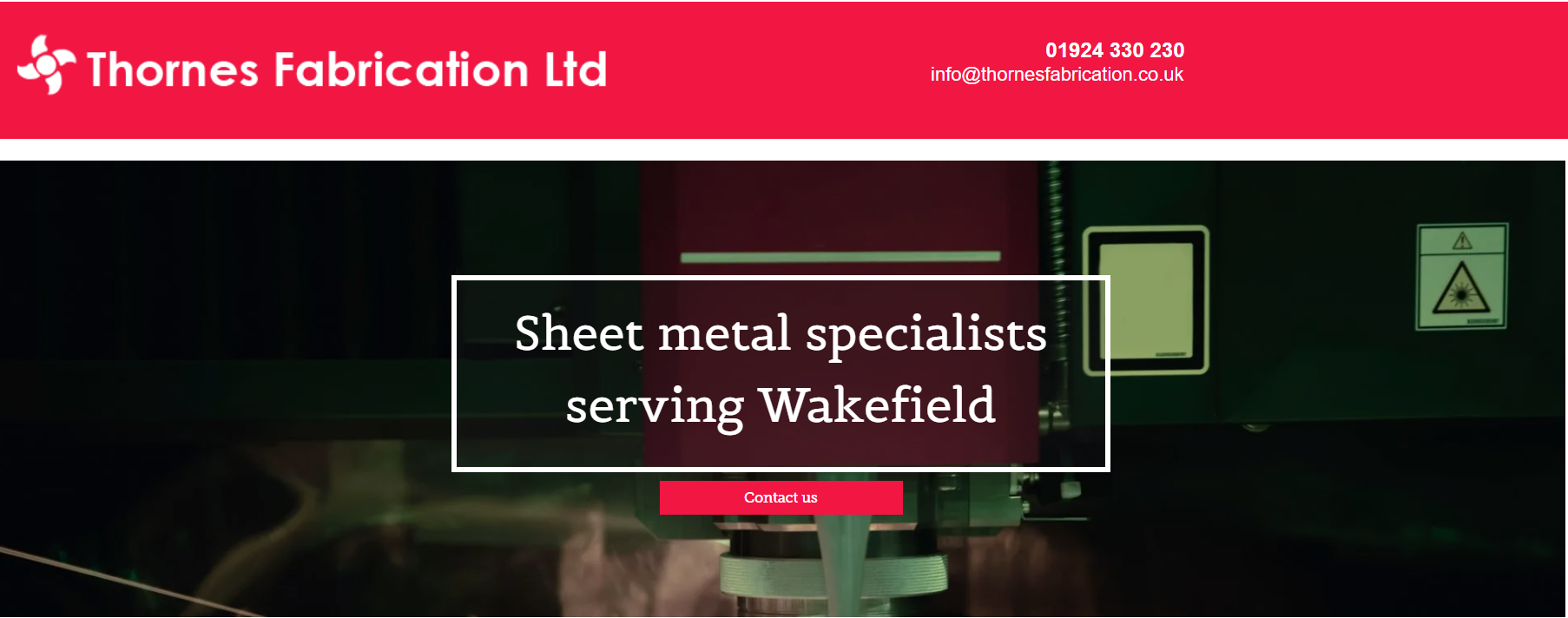 Thornes Fabrications Website