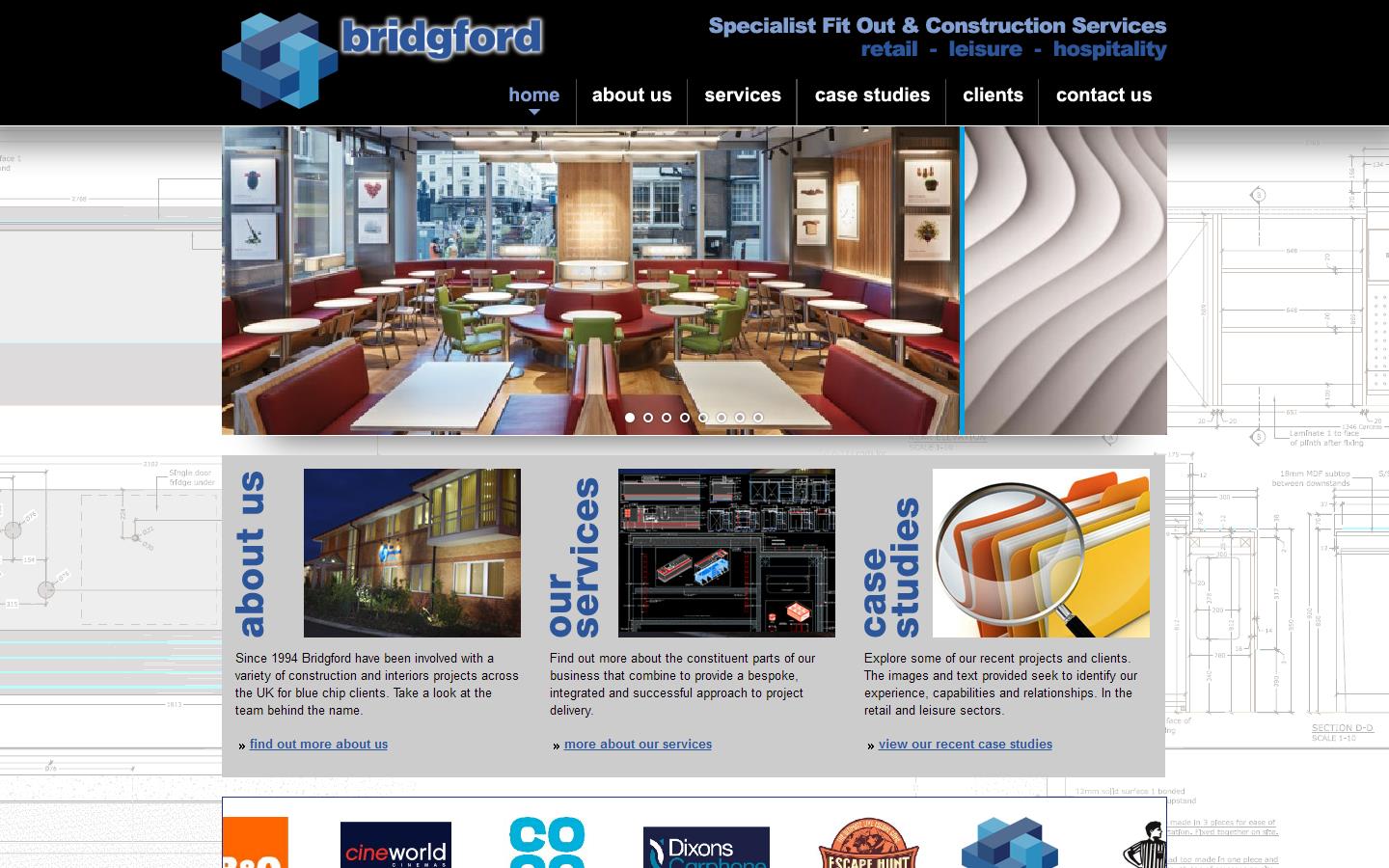 Bridgford Website