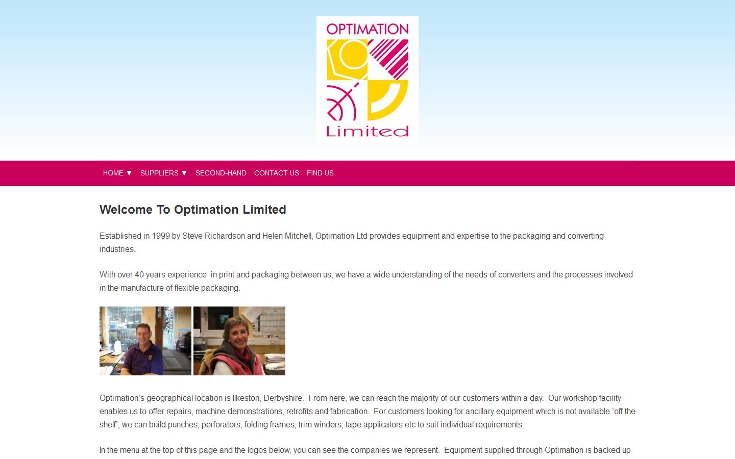 Optimation Website