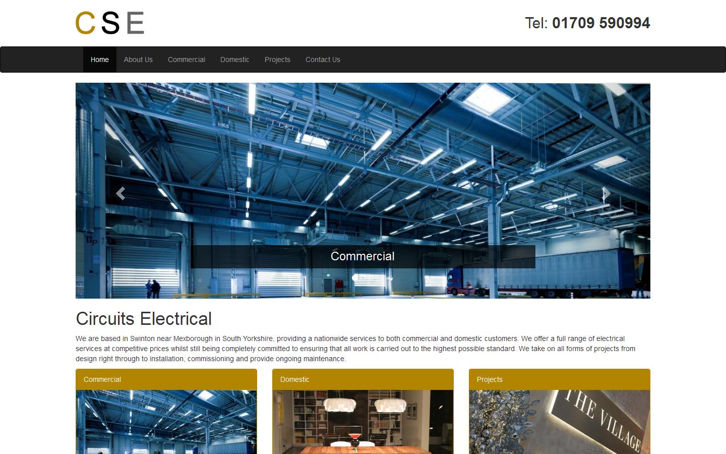 Circuits Electrical Ltd Website