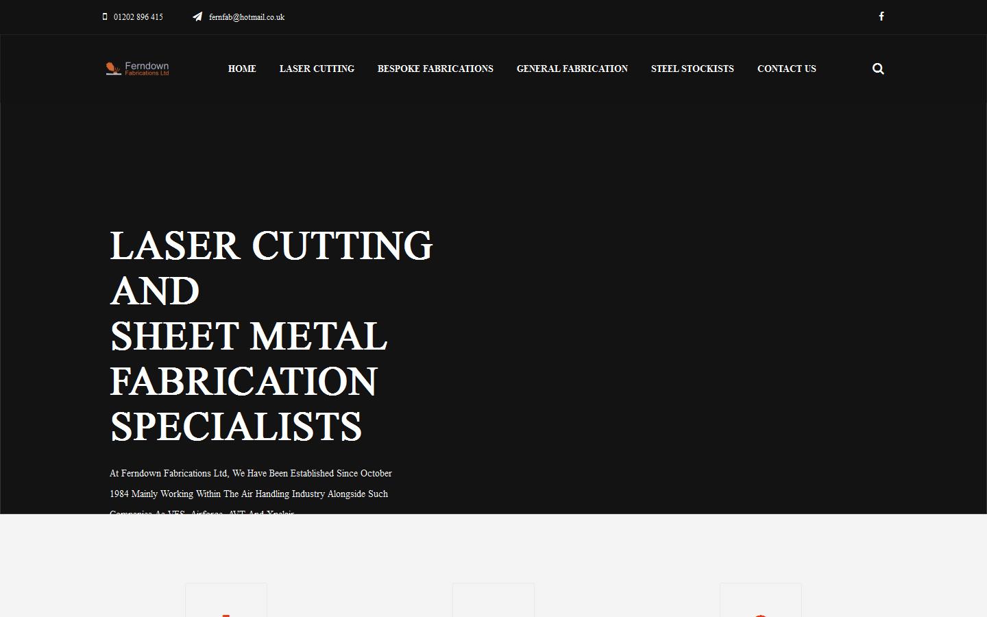 Ferndown Fabrications Ltd Website