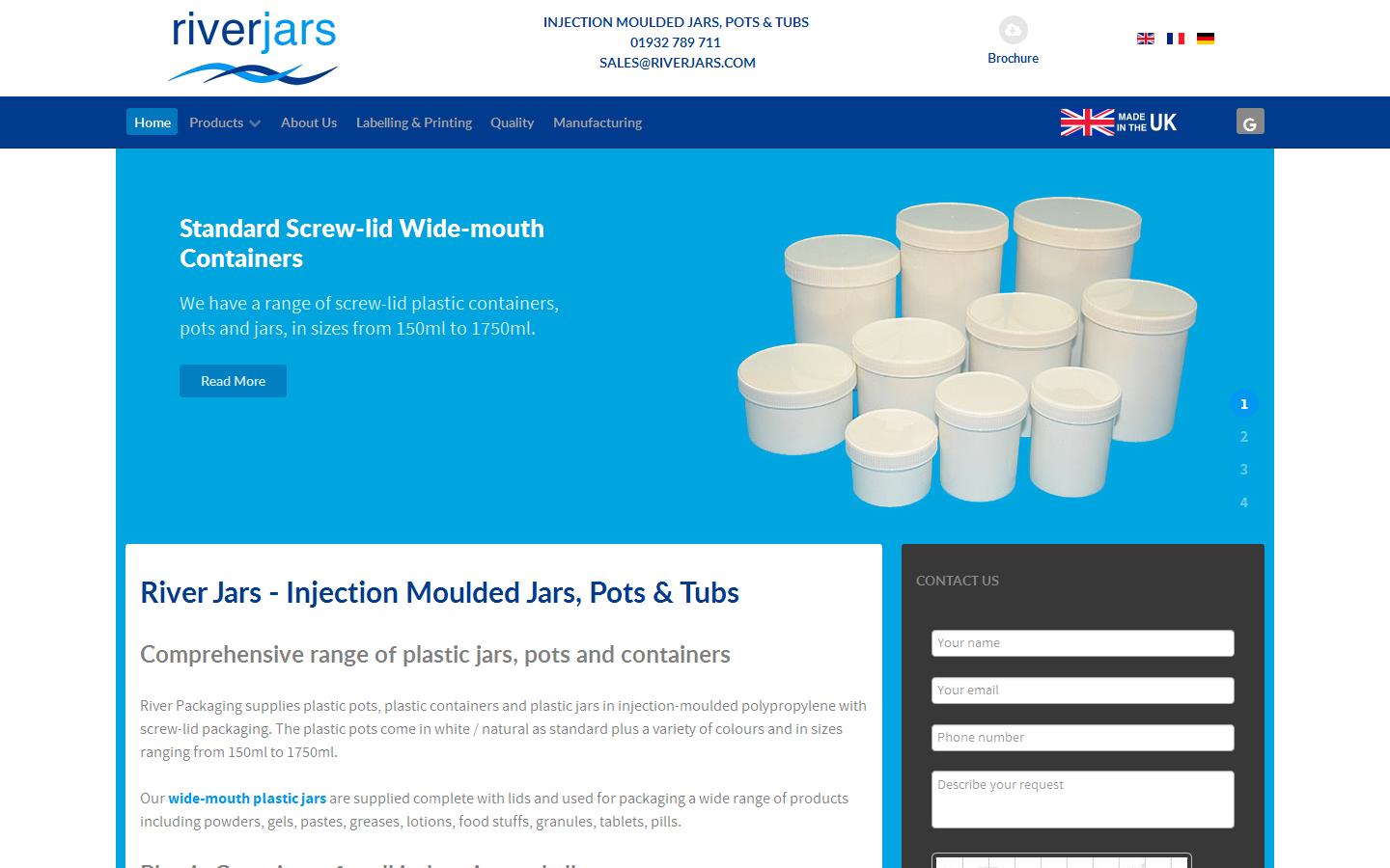 River Plastics Ltd Website