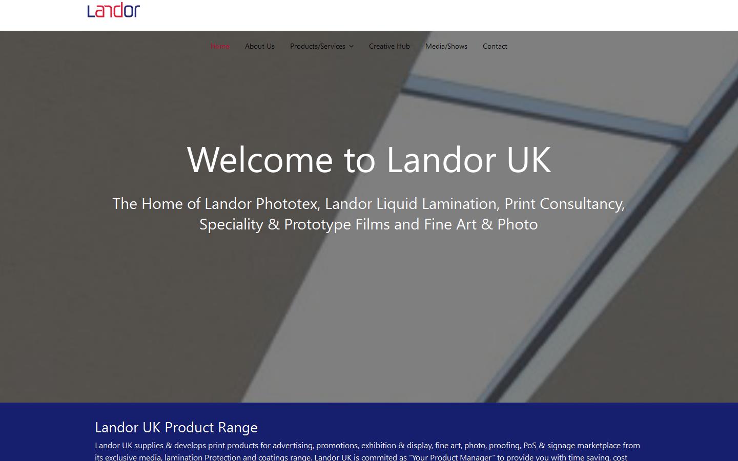 Landor UK Website
