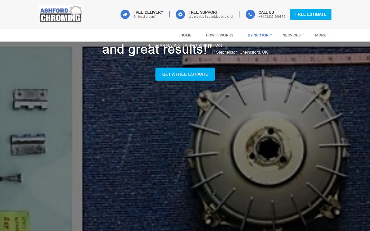 Ashford Chroming Website