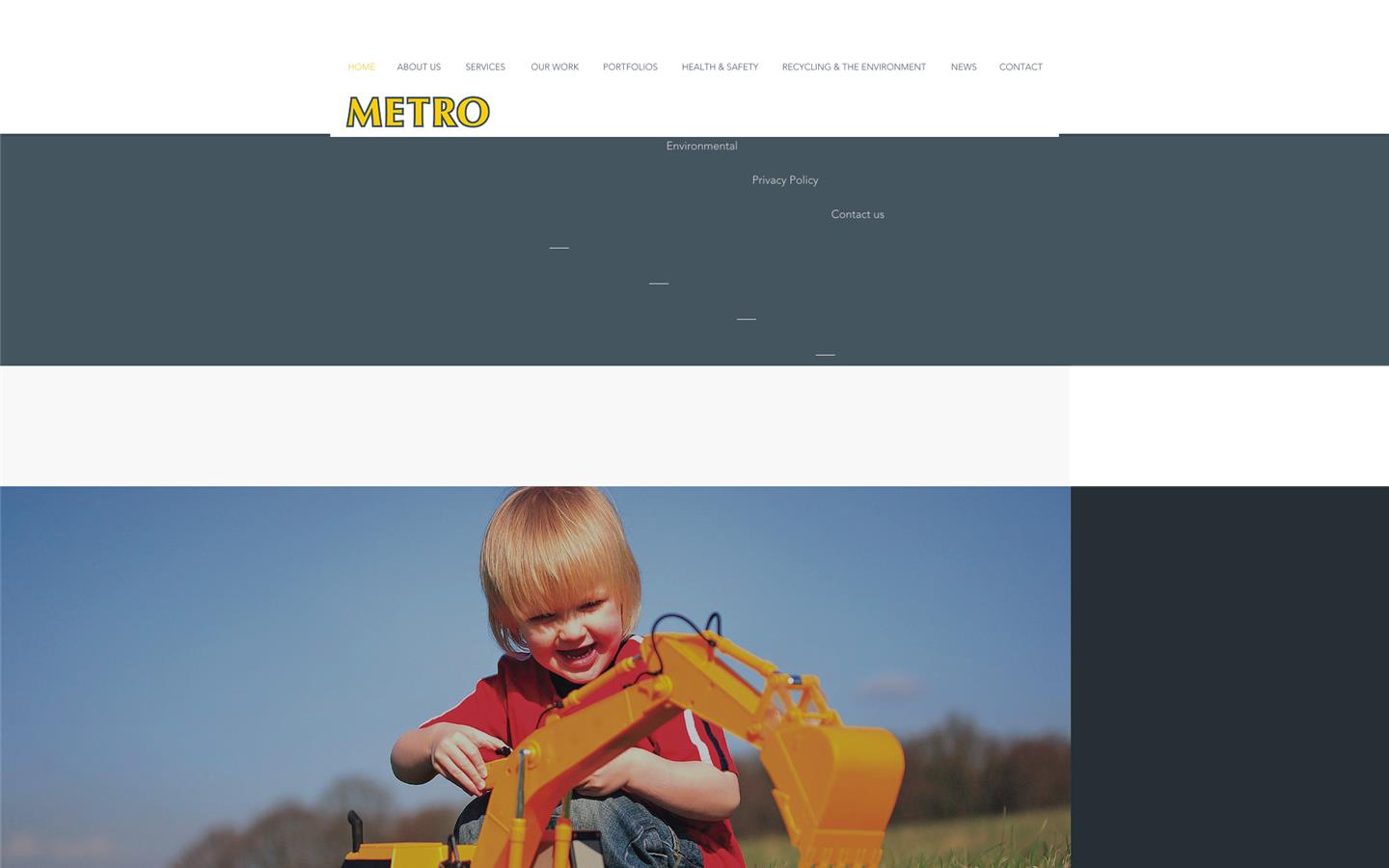 Metro Deconstruction Services Ltd Website