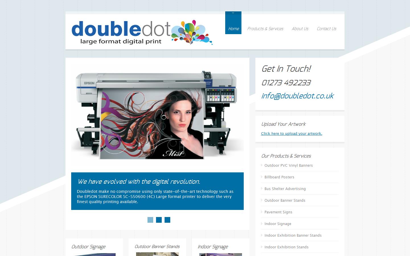Doubledot Ltd Website