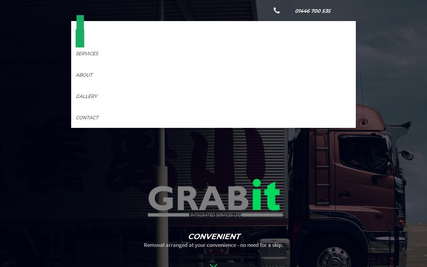 Grab It Plant Hire Website
