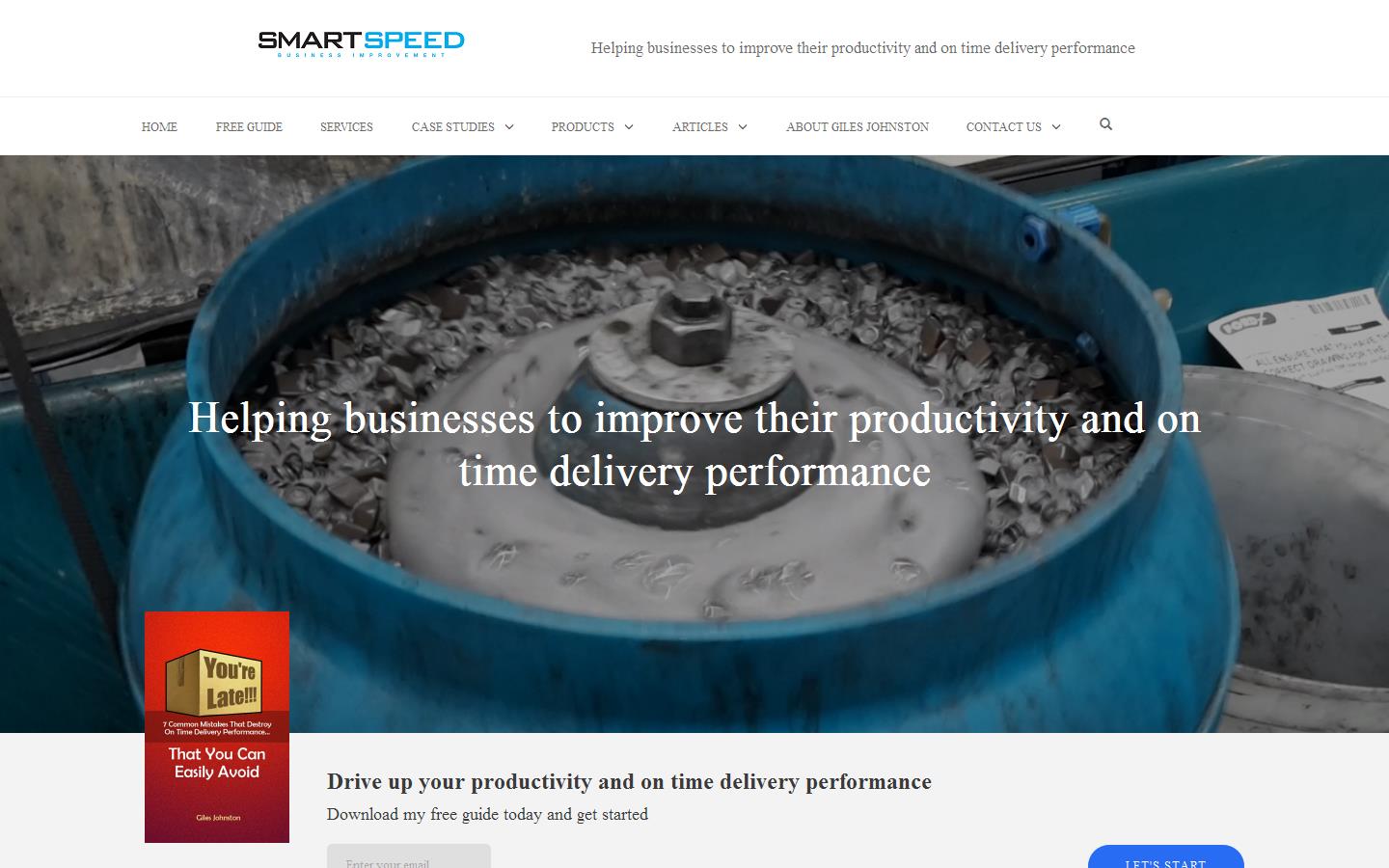 Smartspeed Consulting Ltd Website