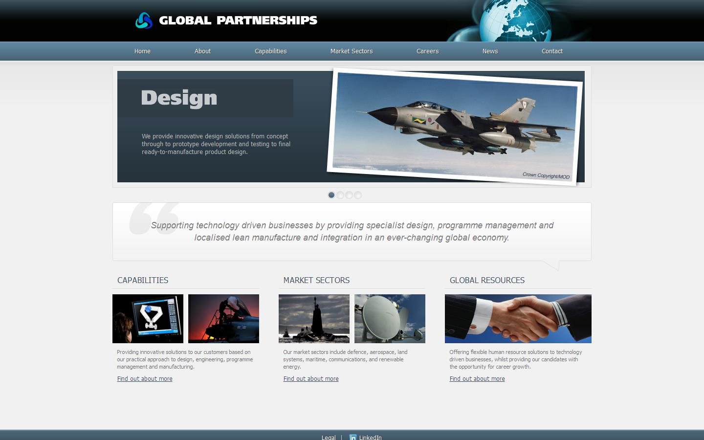 Global Partnerships Ltd Website