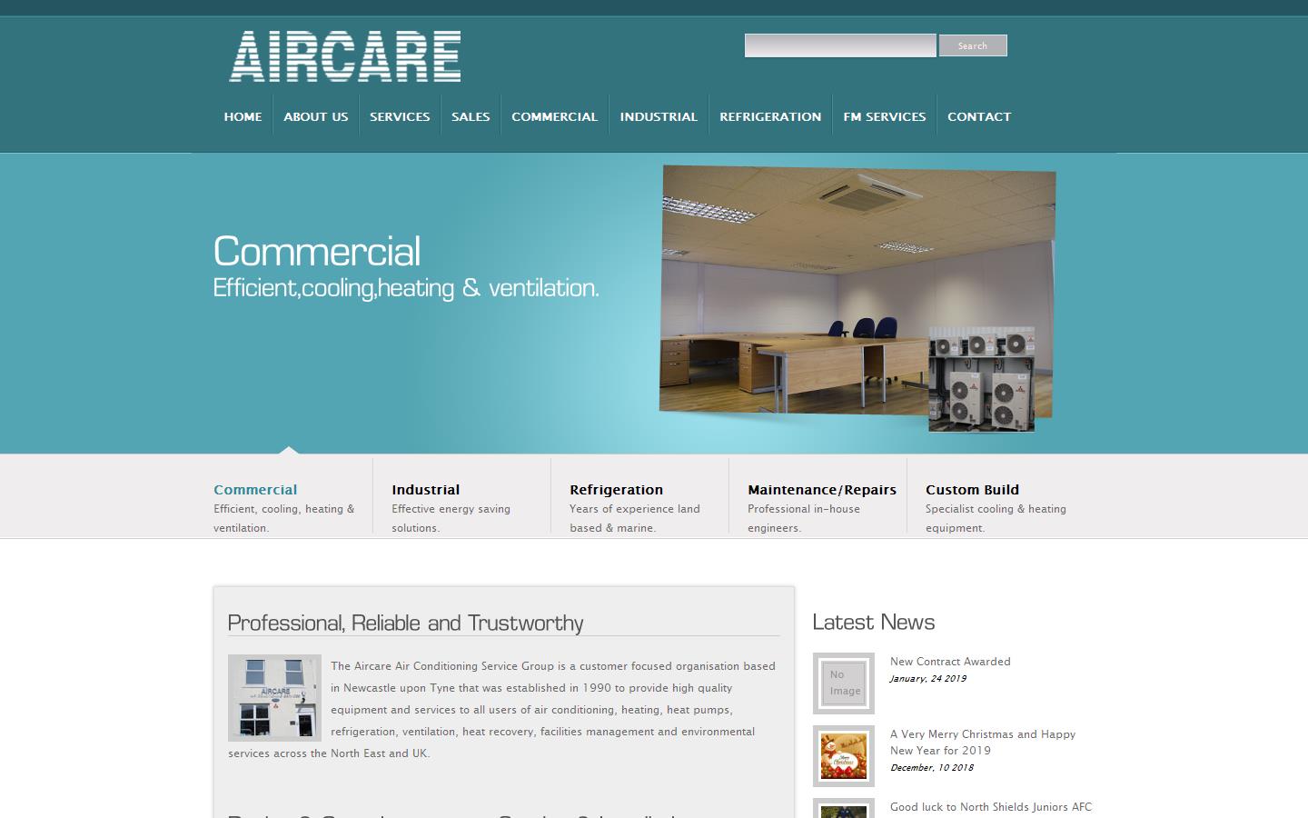 Aircare Website