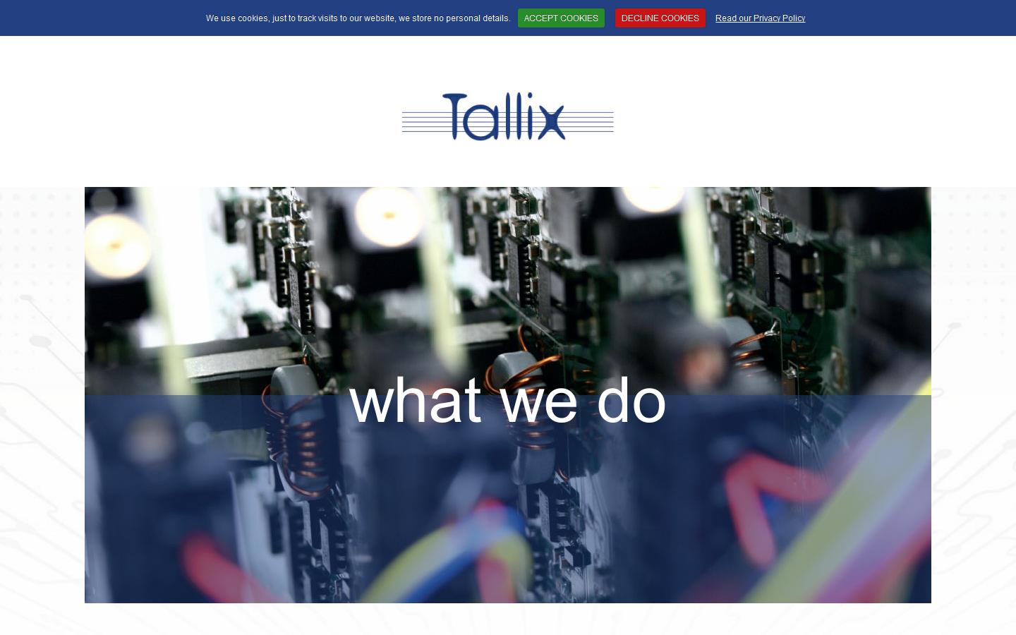 Tallix Ltd Website