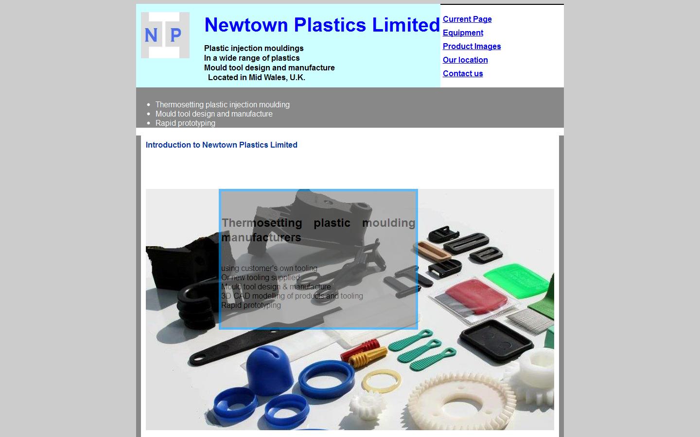 Newtown Plastics Ltd Website