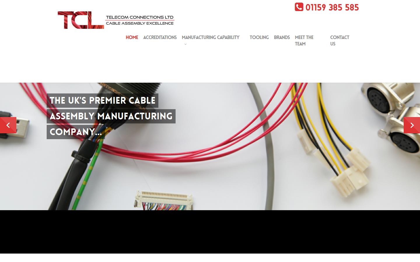Telecom Connections Ltd Website