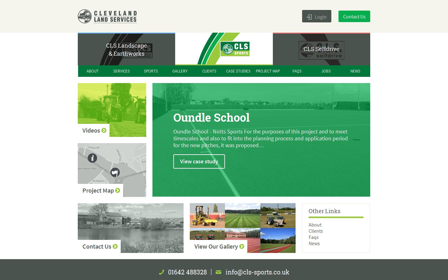 Cleveland Land Services Website