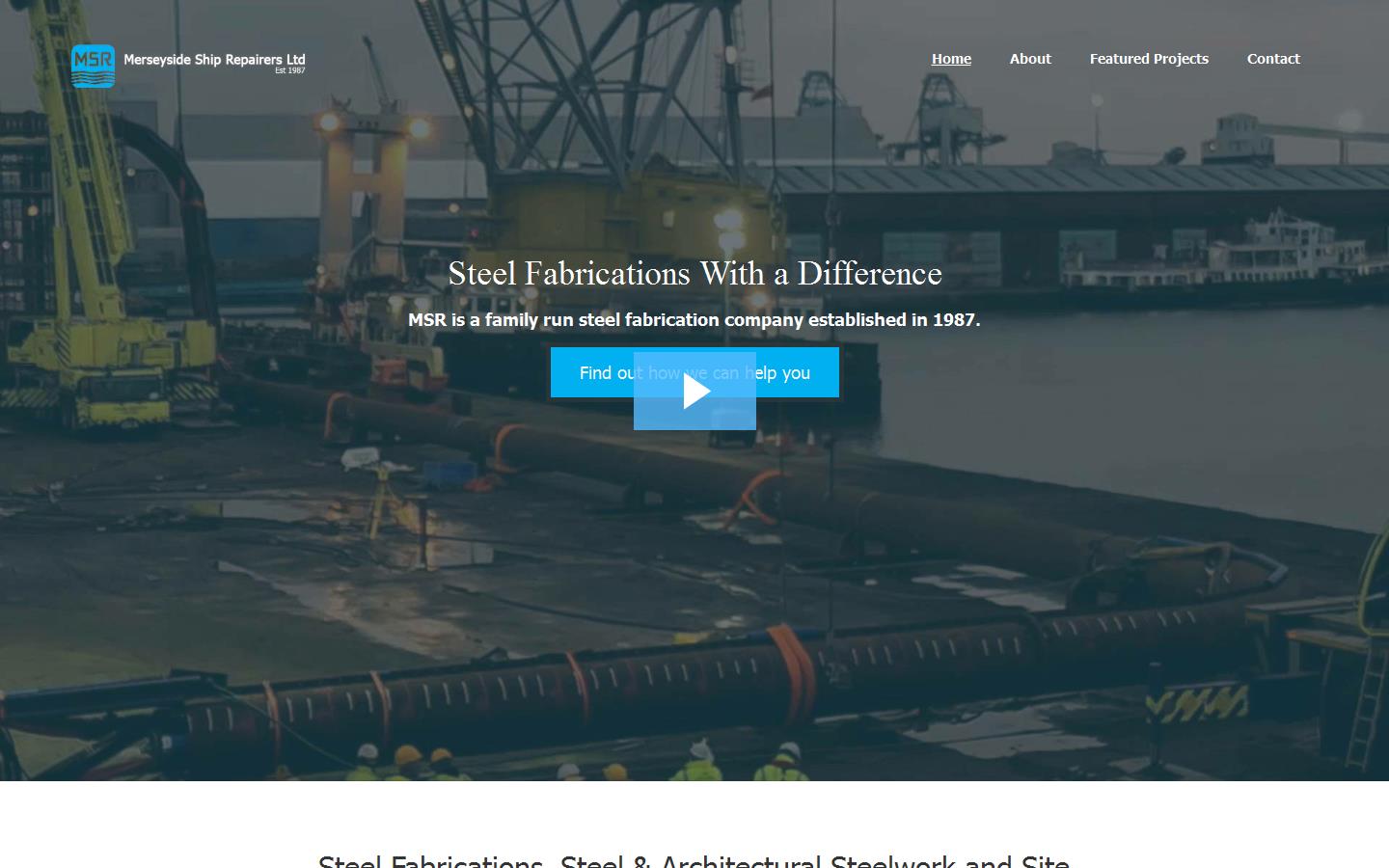 Merseyside Ship Repairers Ltd Website