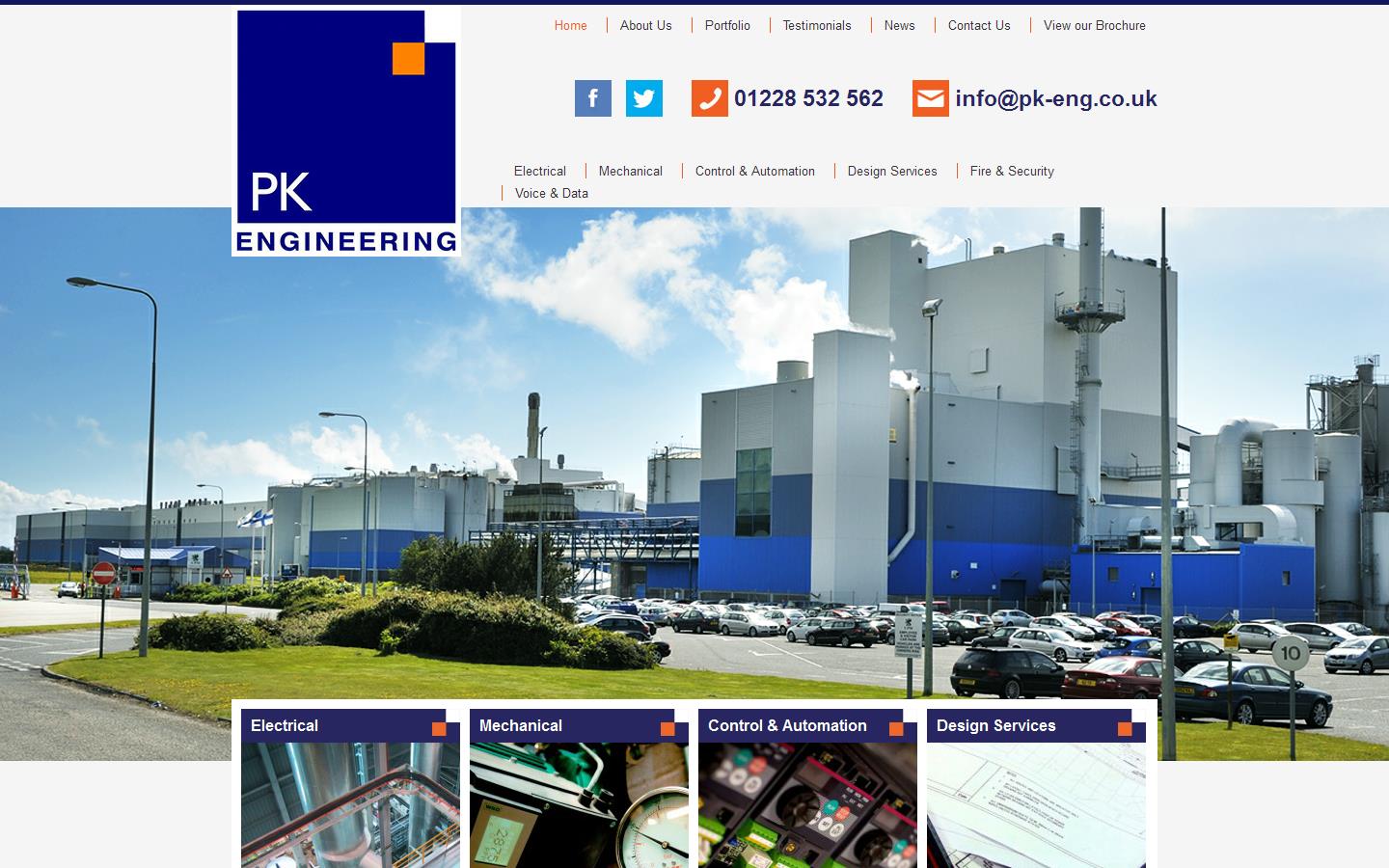 PK Engineering Website