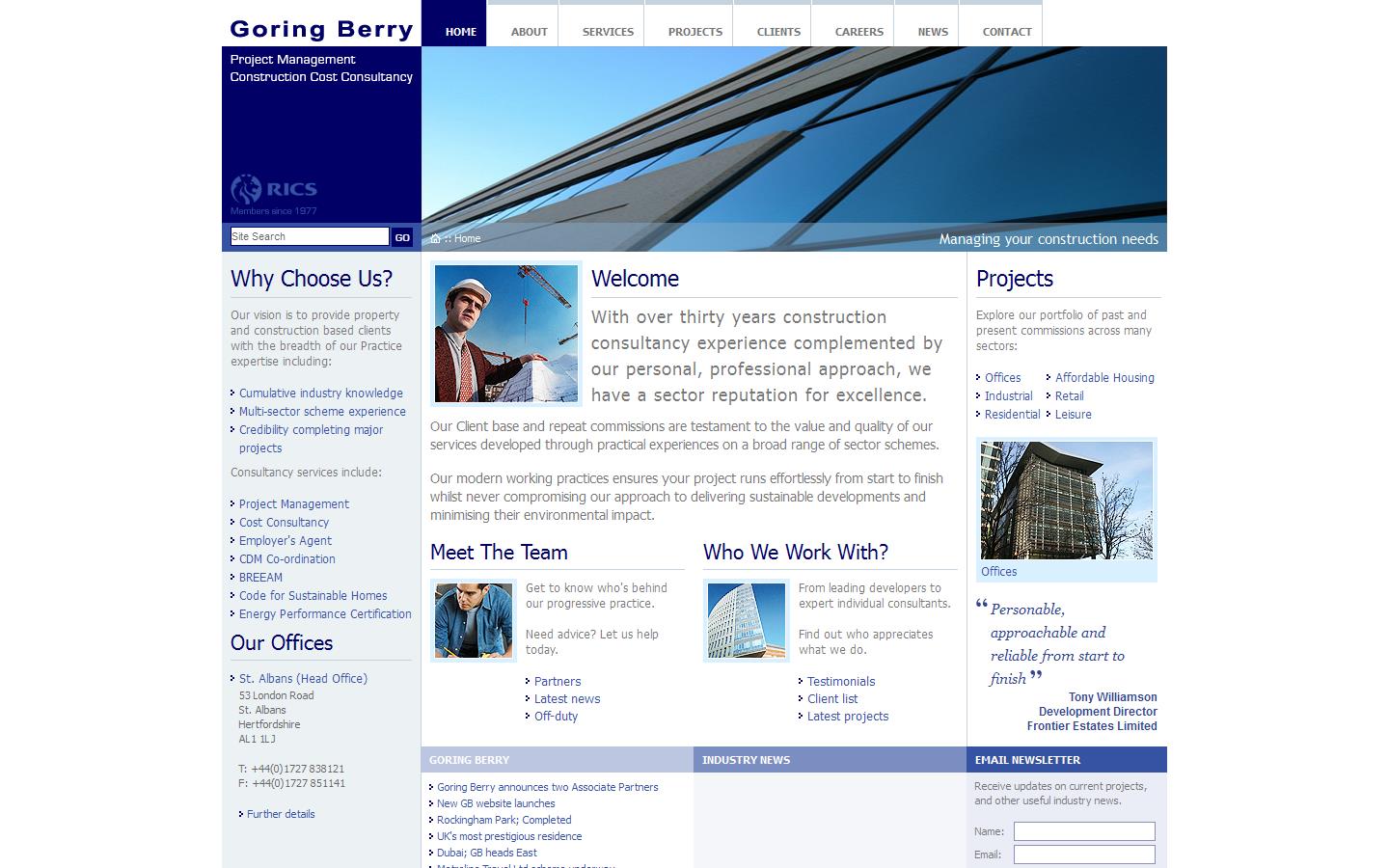 Goring Berry Website